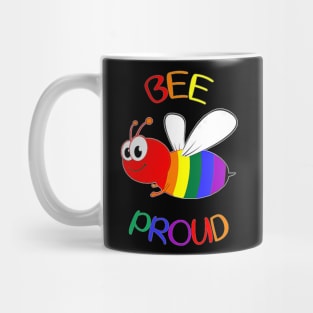 Bee Proud LGBT Mug